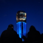 dsc00011 / Wasserturm Altdorf Lichtinstallation