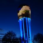 dsc00020 / Wasserturm Altdorf Lichtinstallation