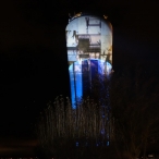 dsc00046 / Wasserturm Altdorf Lichtinstallation