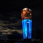 dsc00110 / Wasserturm Altdorf Lichtinstallation