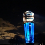 dsc00117 / Wasserturm Altdorf Lichtinstallation